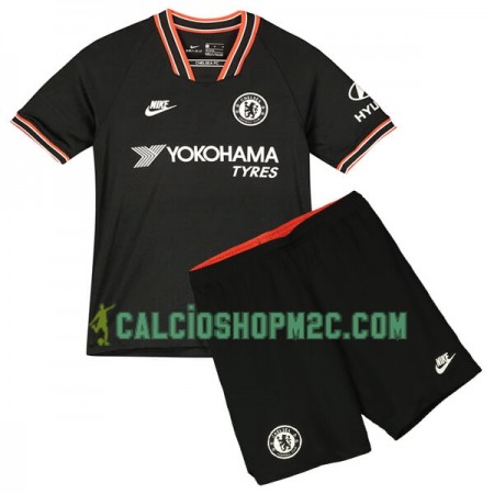 Chelsea Bambino Maglia Terza 2019/2020 Manica Corta (+ Pantaloncini)